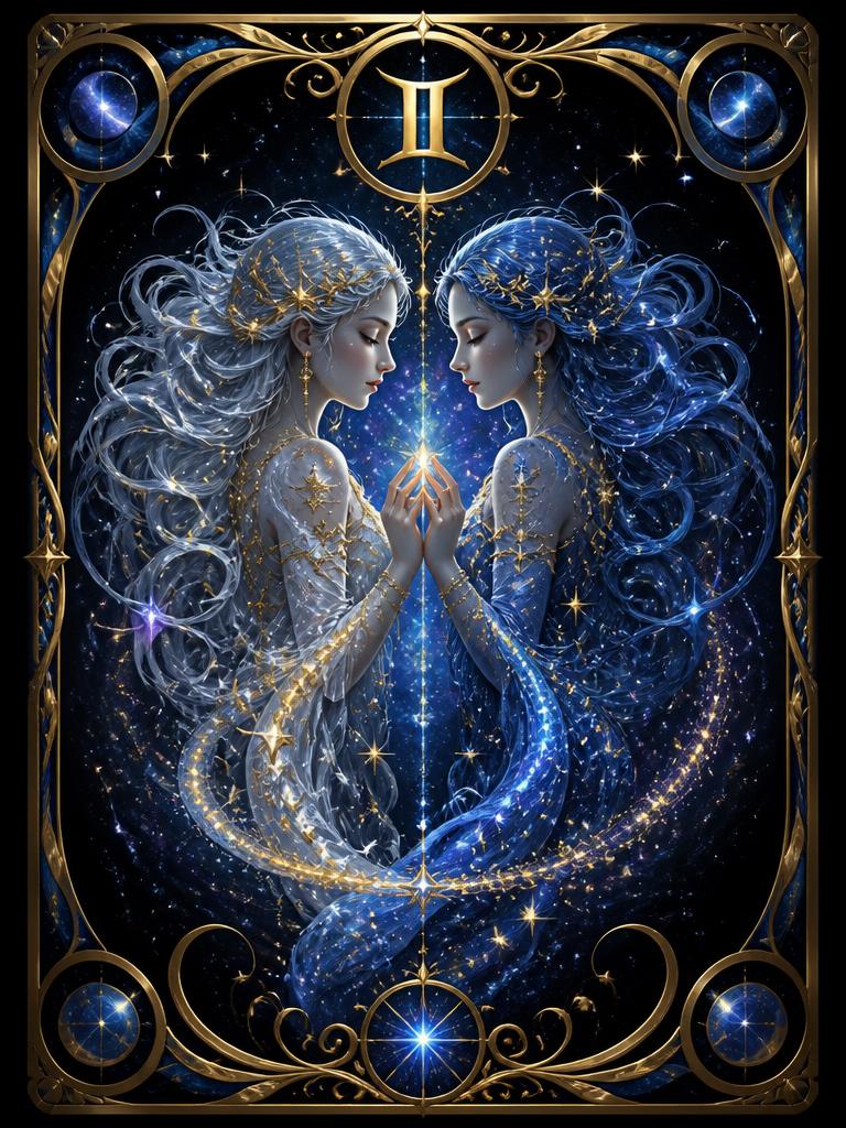 Gemini sample aura card