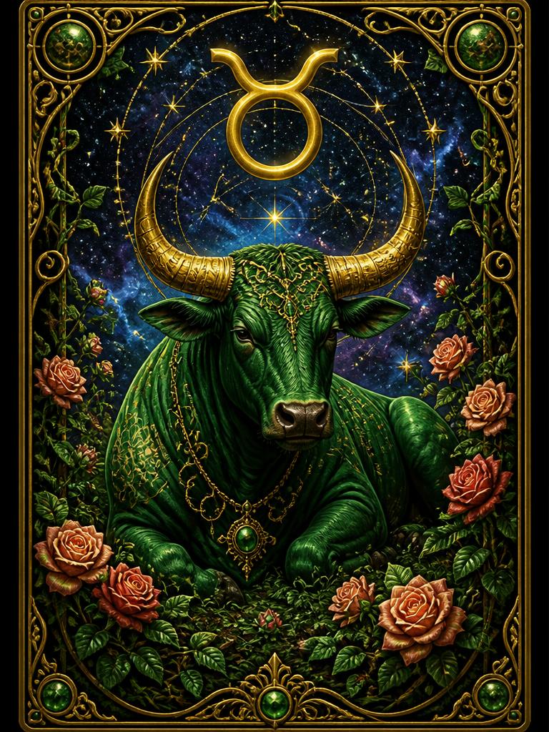 Taurus sample aura card