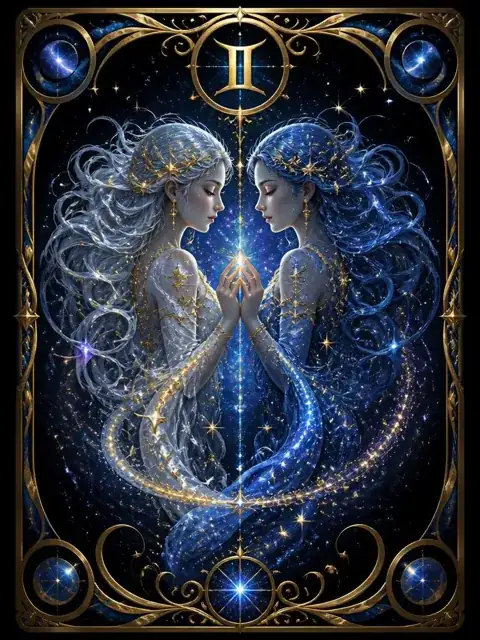 Gemini sample aura card