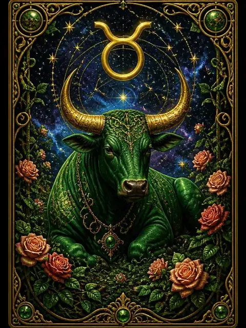 Taurus sample aura card